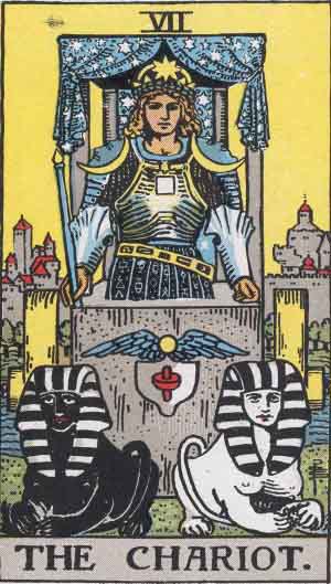 the chariot tarot card meaning of major arcana