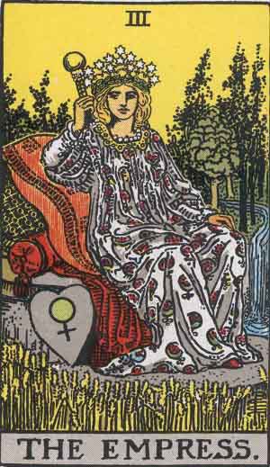 the empress tarot card meaning of major arcana