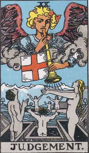 the judgement tarot card meaning of major arcana