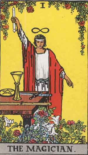 the magician tarot card meaning of major arcana