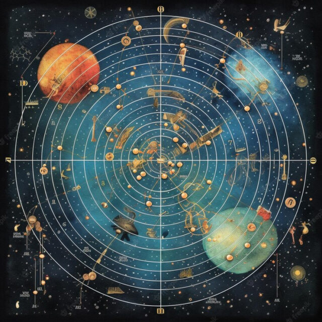 astrology basics 101 for beginners, with zodiac wheel