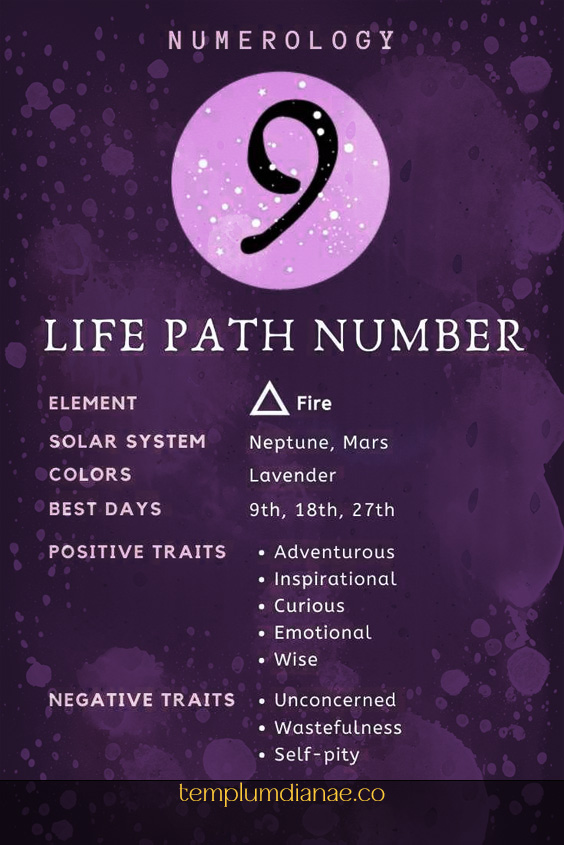 life path number 9 meaning